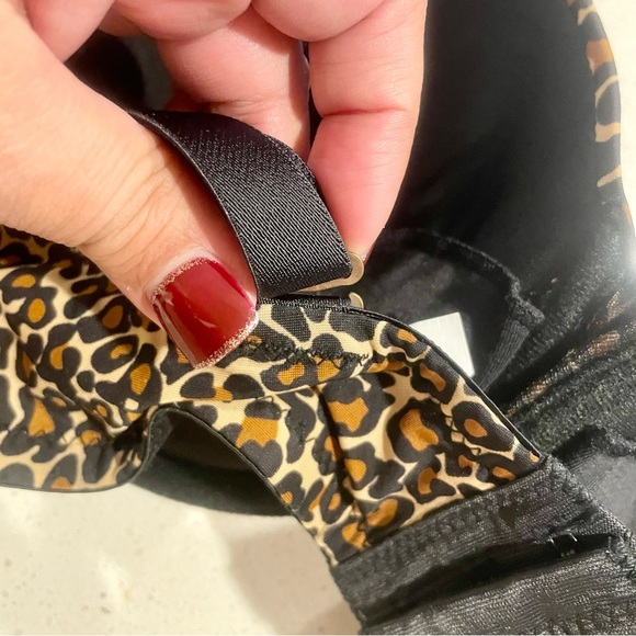 Fredericks of Hollywood Leopard Print Push-Up Bra - Picture 6 of 7